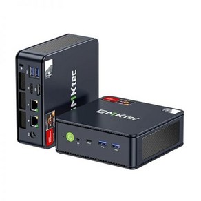 GMKtec M6 미니 PC 데스크탑 컴퓨터 AMD R5 6600H 6 코어 12 스레드 16GB DDR5 512GB PCIe 3.0 SSD WiFi BT5.2, [01] 16GB DDR5 512GB SSD, [01] M6 EU Plug, 한개옵션2