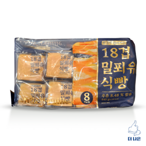 18겹 밀푀유 식빵 트레이더스, 1개, 640g