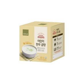 ORGA 올가 나트륨 무첨가 어린이 한우 곰탕 250gx5입, 250g, 1개