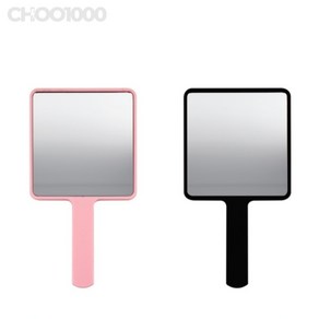 CHOO1000 평면 심플 사각손거울 사각손거울12CM, 화이트, 1개