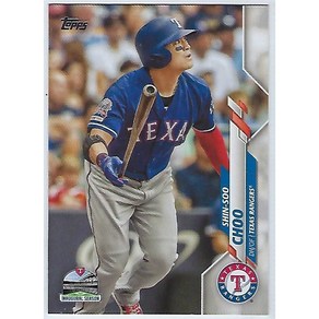 추신수 2020 TOPPS Series 2 야구카드 MLB카드 텍사스 레인저스 Texas Rangers