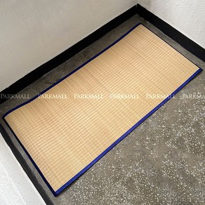 고급 왕골 돗자리 90x190 (왕골자리 여름매트 대나무돗자리 거실용 제사용돗자리), 띠색상랜덤
