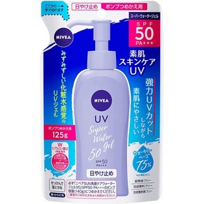 일본직발송 6. 니베아산 니베아 썬 프로텍트 워터 젤 SPF50PA 리필용 125g B00SM995AC