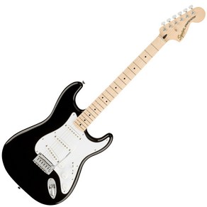 SQUIER Affinity Statocaste Black MN by ] 스쿠와이어 스트라토 캐스터 일렉트릭, 1개