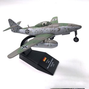 JASON TUTU 1/72 비율 Messerschmitt Me 262 전투기 합금 밀리터리 항공기 모델 다이캐스트 금속 비행기