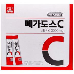 고려은단 메가도스C 비타민C 3000mg 120포, 120개