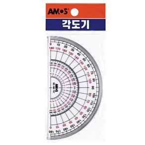 아모스 500 아모스 각도기 학용품 수학준비물 (5개), 500 각도기, 1개