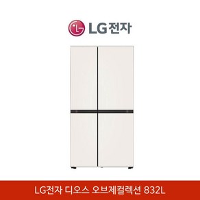 LG전자 디오스 매직스페이스 오브제컬렉션 양문형 냉장고 832L