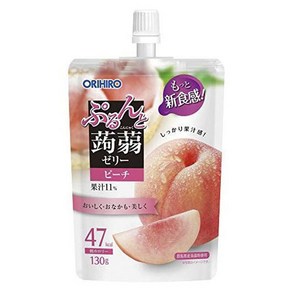 오리히로 탱글 곤약젤리 복숭아맛