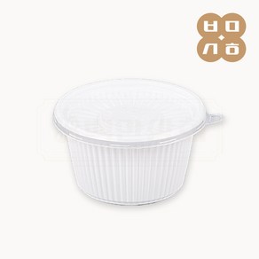 백만상회 [KNP] PP 105파이 국물용기 중 백색, 1개, 1000세트