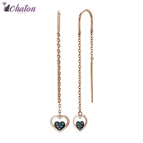 샤똥 Chaton 14K 사랑에 빠지다 귀걸이 B-D3304