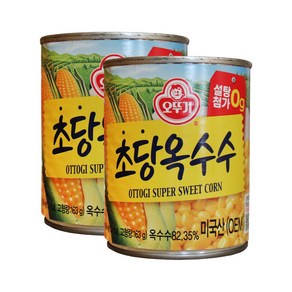 오뚜기 스위트콘 통조림, 198g, 2개