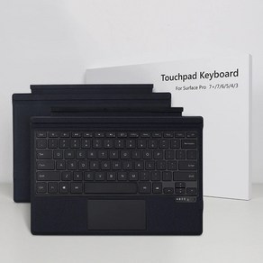 Surface Go1/2/3 Surface Pro3/4/5/6/7/7 + Surface Pro8/X 블루투스 호환 키보드 백라이트 트랙패드 무선