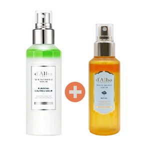 [달바] 화이트 트러플 퓨리파잉 앤 카밍 세럼 150ml + 로얄 세럼 100ml, 1개