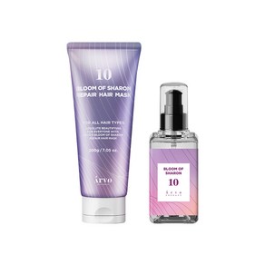 에이르보 10 블룸오브샤론 리페어 헤어마스크 200g+10 블룸오브샤론 헤어 오일 100ml, 1세트