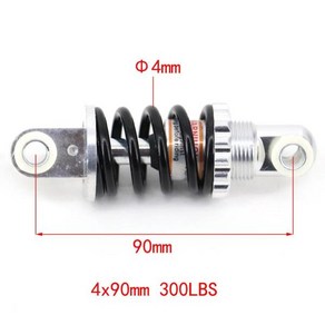 전기 자전거용 완충기 서스펜션 바이크 오토바이 ATV 스쿠터 더트 피트 90mm 100mm 115mm 160mm 170, 1개