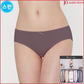 제임스딘 여성 미디 요일 팬티 면스판 5매입 JHWPU078