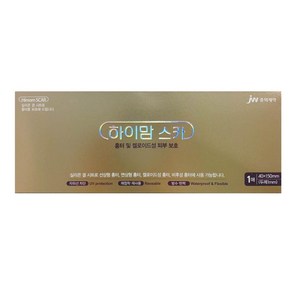 중외제약 하이맘 스카 40X150mm 1매 켈로이드성 흉터 케어 보호, 1개