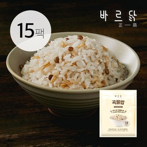 바르닭 곡물곤약밥, 15팩, 180g, 15개