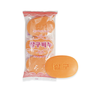 살구비누 90g 3개입 세수비누 미용비누 화장비누, 270g, 3개