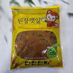 반찬단지 된장 깻잎 4Kg, 1개