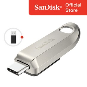 샌디스크 USB 메모리 CZ75 울트라 럭스 C타입 Gen1 400MB/s, 256GB, 1개