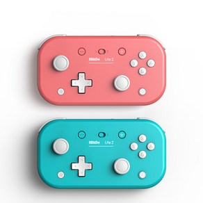 8BitDo Lite2 블루투스 무선 게임패드 닌텐도 스위치용 에디션 블루투스 컨트롤러 Switch 안드로이드 지원, 핑크, 1개