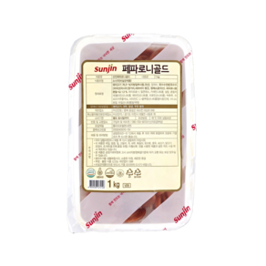 [맛비] 선진 페퍼로니 골드 1kg 페파로니 피자토핑 피자재료, 1
