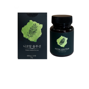 이연컴퍼니 에이빗 니코알 600mg 45정 1박스 솔루션