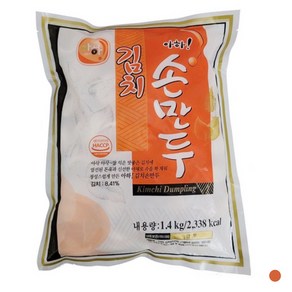 아하 김치 손만두 1.4kg, 1개