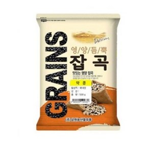 영양듬뿍 잡곡 약콩, 500g, 1개