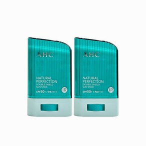 AHC 내추럴 퍼펙션 선스틱 22g SPF50+/PA++++, 2개