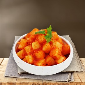 예길 설렁탕 국밥 곰탕 미니 깍두기 가정 식당 반찬 업소 3kg 5kg 10kg, 1개