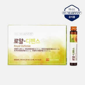 마니스 로얄디펜스 14병 1박스 액상형 로얄젤리 프로폴리스 비타민 B6, 350ml, 1개