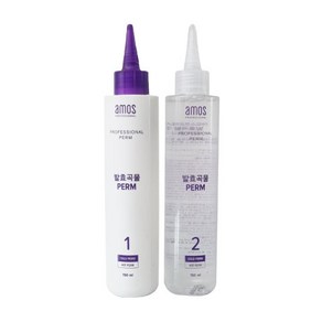 아모스 발효 곡물 펌 파마약 1제 150ml + 2제 150ml 세트