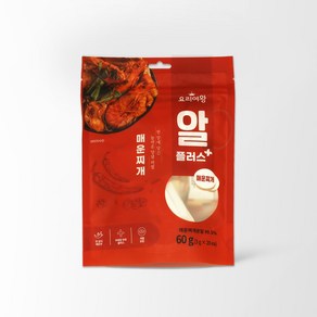 요리여왕 알플러스 3종 택1 (김치찌개 된장찌개 매운찌개), 매운찌개, 1개, 60g