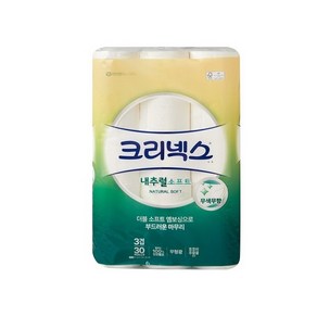 크리넥스 내추럴소프트 3겹화장지 30Mx30롤