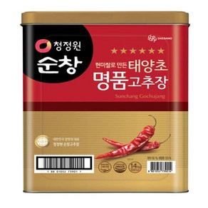 청정원 순창 태양초 명품고추장 14Kg, 1개