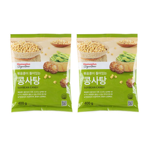 홈플러스 시그니처 콩사탕 400g 2봉, 2개