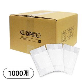 업소용 대용량 일회용 무지 물티슈 1000개 1BOX 개별포장 식당용