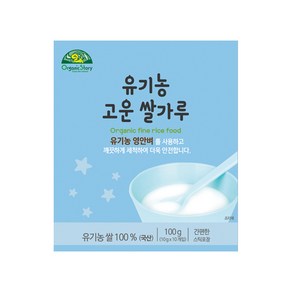 오가닉스토리 유기농 고운 쌀가루 100g, 1개