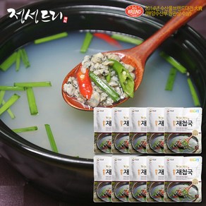 [정성드리] 경남 하동 재첩국 320gx10팩, 320g, 10개