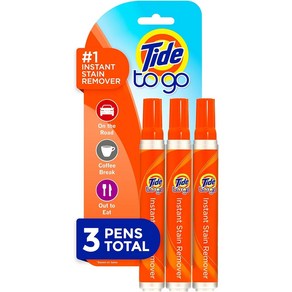 타이드 투고 휴대용 섬유 얼룩 제거제 10ml 3개입 Tide to go 얼룩제거펜