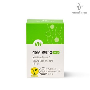 비타민하우스 식물성 오메가3, 1개, 30정