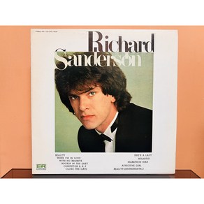 1984 리차드 샌더슨 Richad Sandeson - The Best Of Richad Sandeson LP (음반 EX+ 자켓 EX)