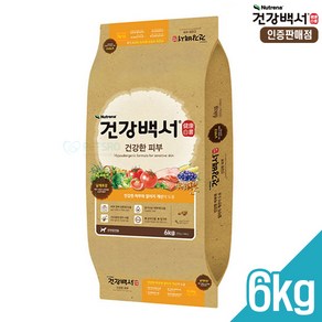 카길 건강백서 건강한 관절 6kg 소포장 국산사료 건강백서 전문 인증판매점, 1개, 연어+흰살생선