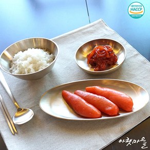 아랫마을 명란젓갈+오징어젓갈 선물세트1호 명란젓, 1박스, 700g