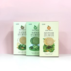 참말로 좋수다 제주 샌드 웨이퍼 1박스, 한라봉, 1개, 80g