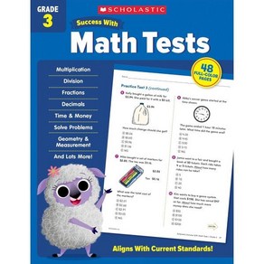 Scholastic Success with Math Tests Gade 3, Scholastic Inc.