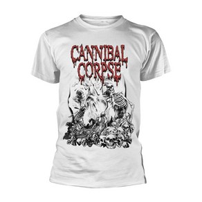 ROCKPANDA Cannibal Corpse Pile Of Skulls 반팔티